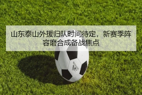 山东泰山外援归队时间待定，新赛季阵容磨合成备战焦点